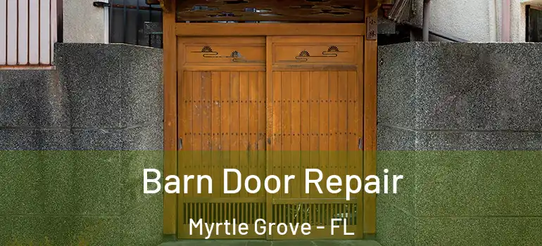  Barn Door Repair Myrtle Grove - FL