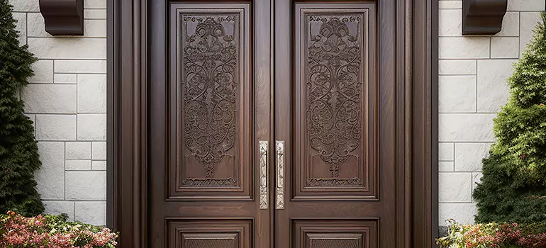 Double Front Doors in Myrtle Grove, FL