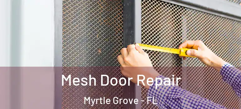  Mesh Door Repair Myrtle Grove - FL