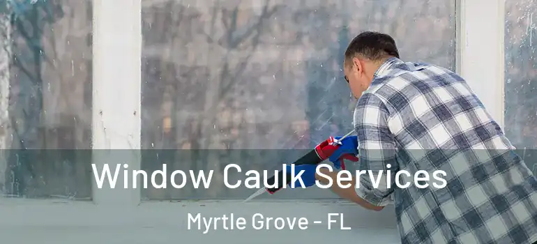  Window Caulk Services Myrtle Grove - FL