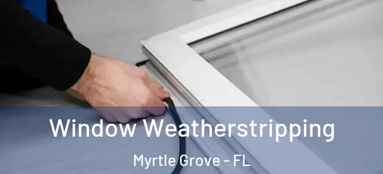  Window Weatherstripping Myrtle Grove - FL
