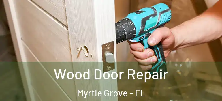  Wood Door Repair Myrtle Grove - FL